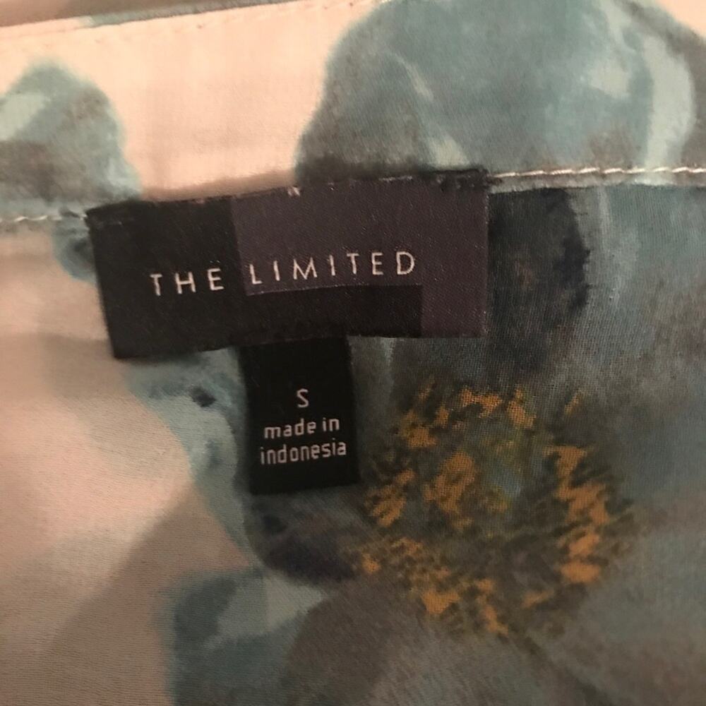 The Limited long sleeve floral blouse SZ S - Picture 6 of 6